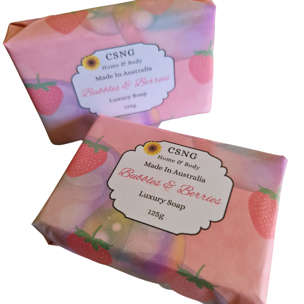 Bubbles & Berries Luxury Soap