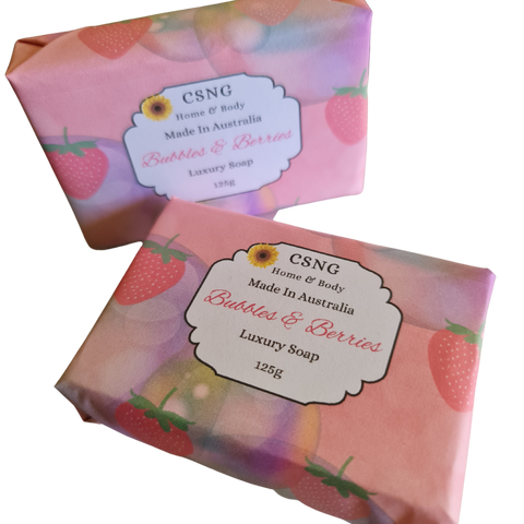 Bubbles & Berries Luxury Soap