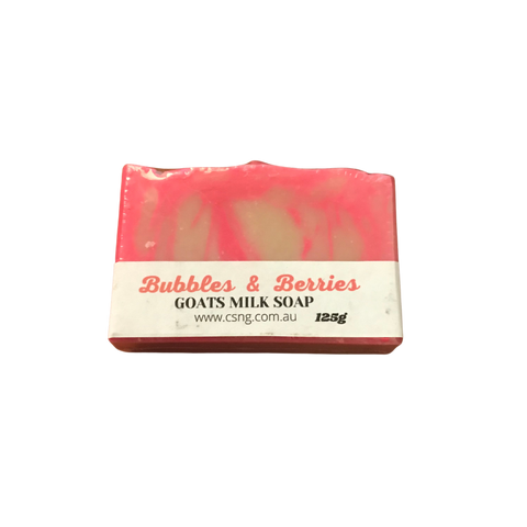 Bubbles & Berries Goats Milk Soap