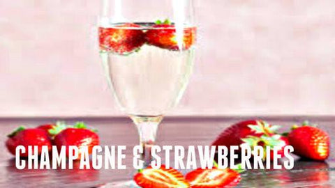 Champagne & Strawberries Soy Melt - Candles Soaps N Gifts