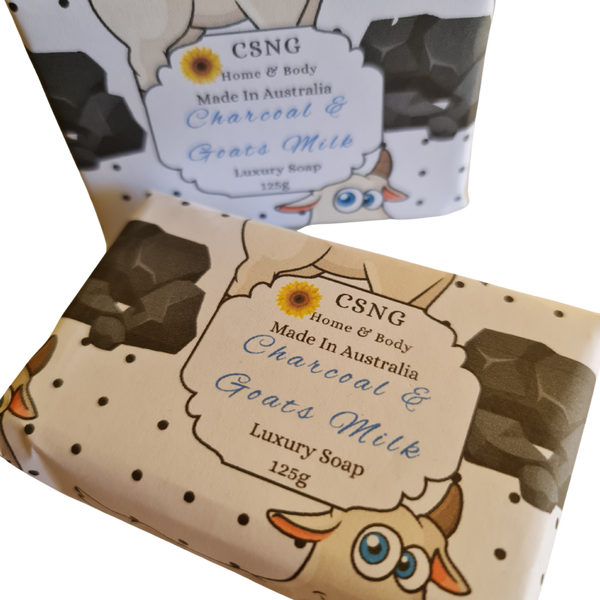 Activated Charcoal & Goats Milk Soap