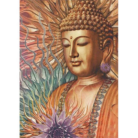 Buddha - Full Round - Diamond Painting