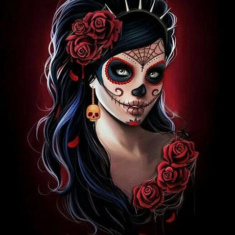 Gothic Beauty - Full Round - Diamond Painting